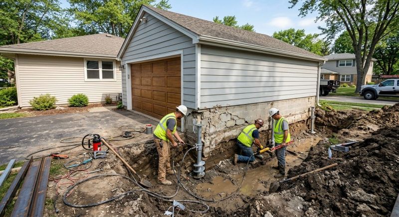 Basement Foundation Repair in North Salt Lake, UT