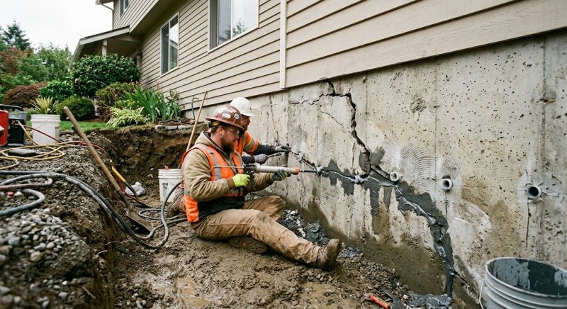 Basement Foundation Repair in West Jordan, UT