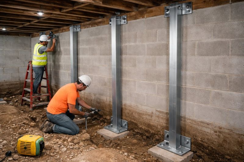 Basement Stabilization in Draper, UT