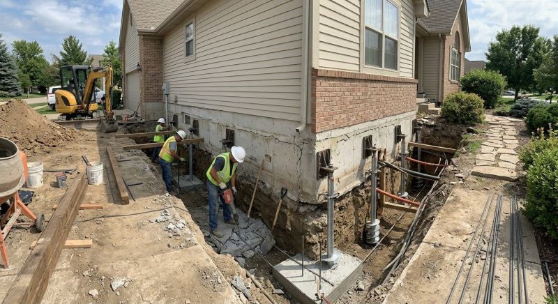Basement Underpinning in Draper, UT