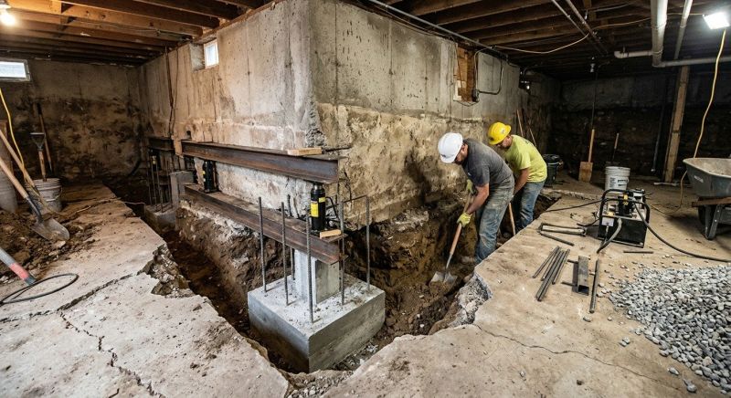 Basement Underpinning in Draper, UT
