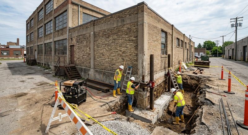 Building Foundation Repair in Alpine, UT