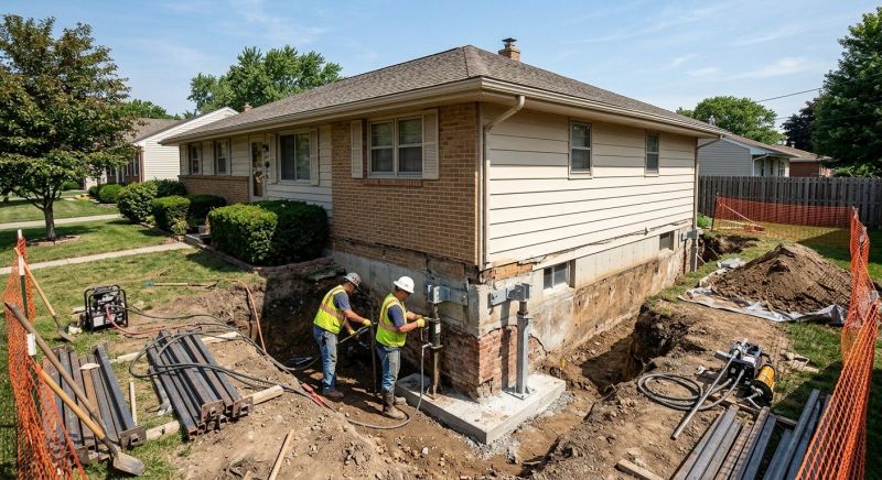 Building Foundation Repair in Draper, UT