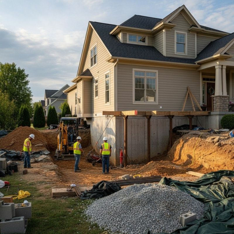 Building Foundation Repair in Midvale, UT