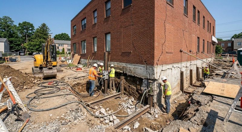Building Foundation Repair in Orem, UT