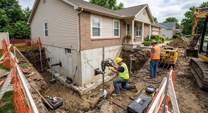 Building Foundation Repair in Orem, UT