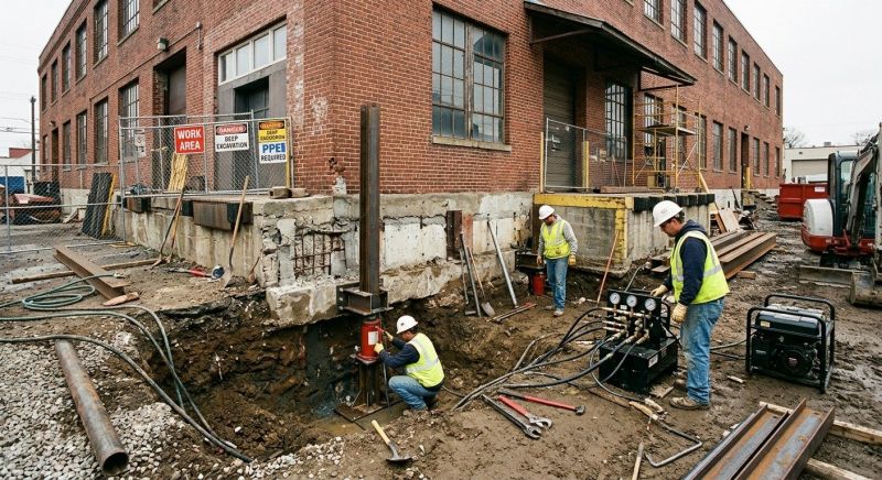 Building Foundation Repair in Riverton, UT