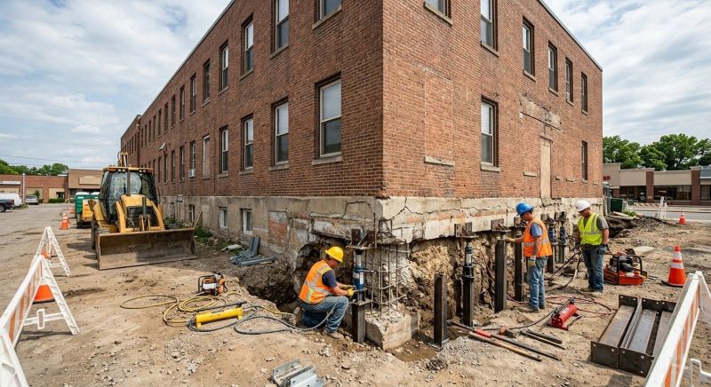 Commercial Foundation Repair in Draper, UT