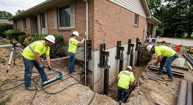 Concrete Foundation Leveling in North Salt Lake, UT