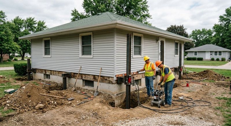 Concrete Foundation Leveling in Park City, UT