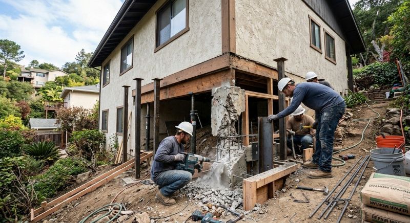 Concrete Foundation Repair in Riverton, UT