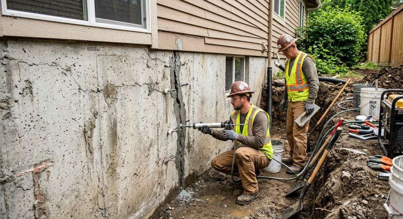 Cracked Foundation Repair in Magna, UT