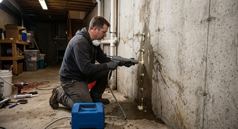 Cracked Foundation Repair in Orem, UT