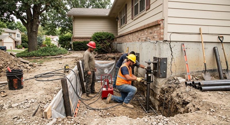 Cracked Foundation Repair in Salt Lake County, UT