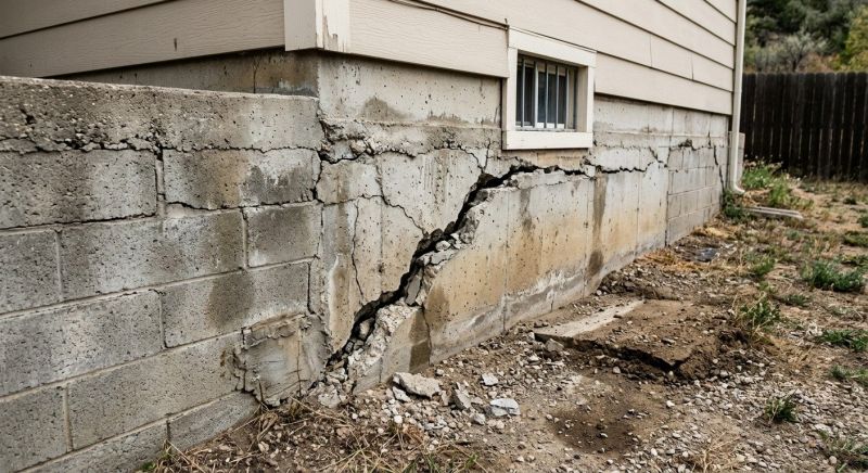 Cracked Foundation Repair in Salt Lake County, UT