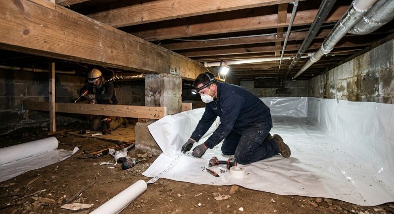 Crawl Space Leveling in Draper, UT