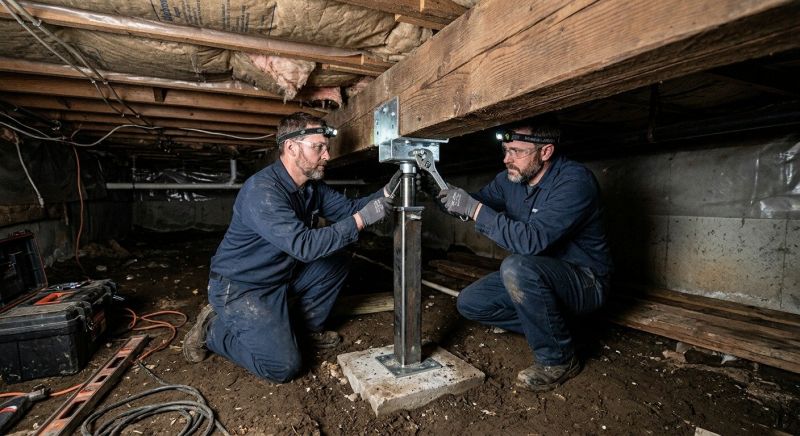 Crawlspace Foundation Repair in Tooele County, UT