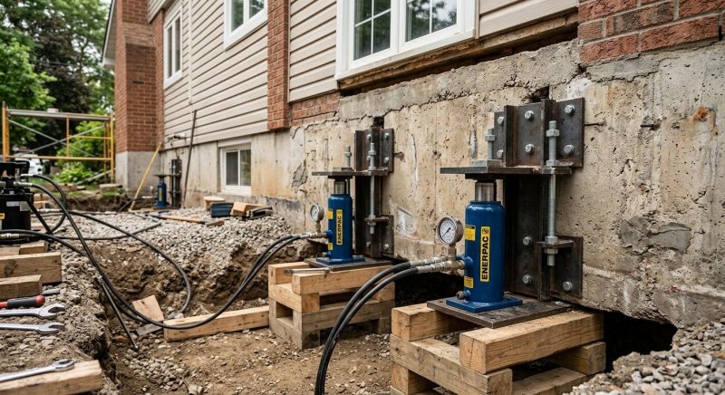 Foundation Jacking in American Fork, UT