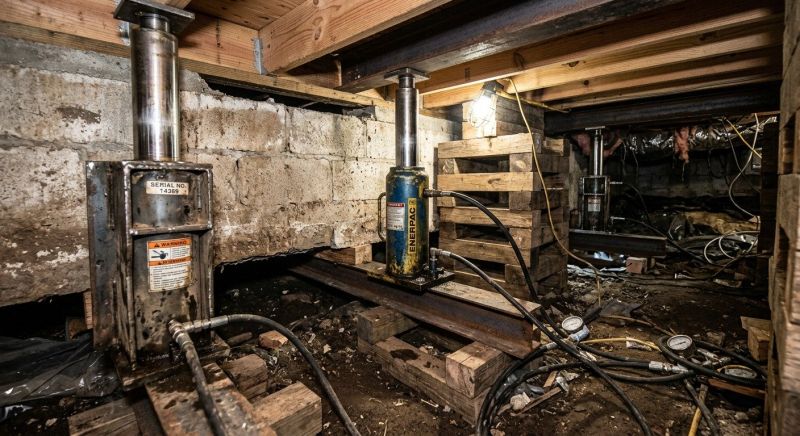 Foundation Jacking in Midvale, UT