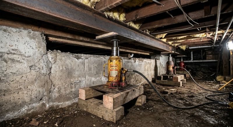 Foundation Jacking in Millcreek, UT