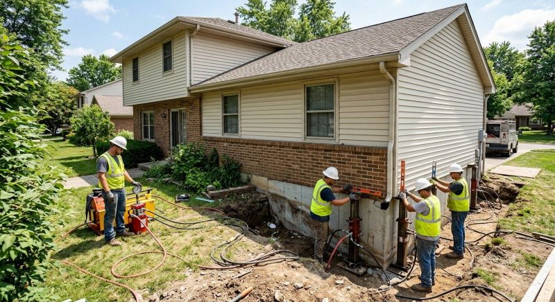 Foundation Jacking in North Salt Lake, UT