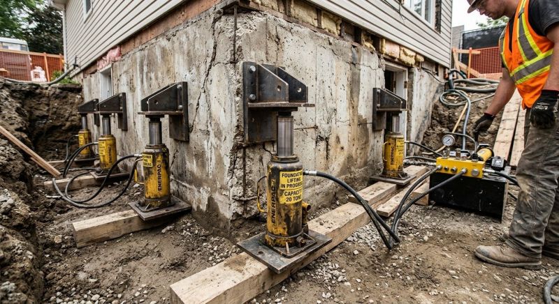 Foundation Jacking in Orem, UT