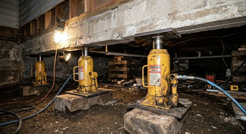 Foundation Jacking in Park City, UT