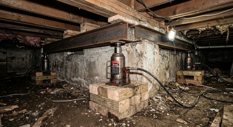 Foundation Jacking in Park City, UT
