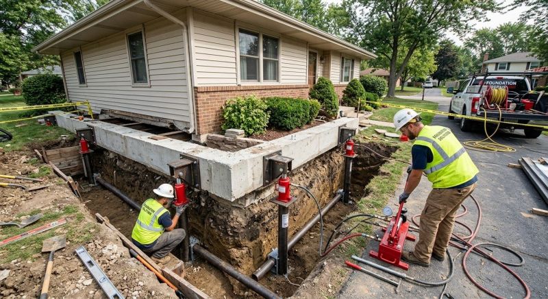 Foundation Jacking in Provo, UT