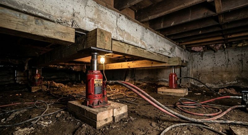 Foundation Jacking in Summit County, UT