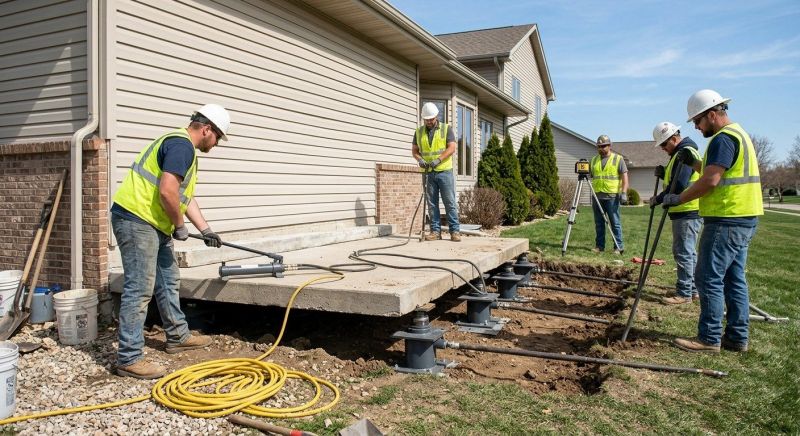 Foundation Lifting in Sandy, UT