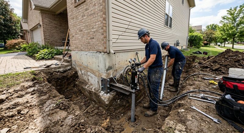 Foundation Settlement Repair in Draper, UT