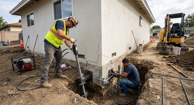 Foundation Stabilizing in Lehi, UT