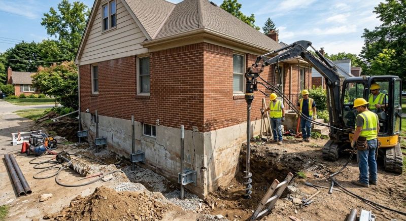 Foundation Stabilizing in Midvale, UT