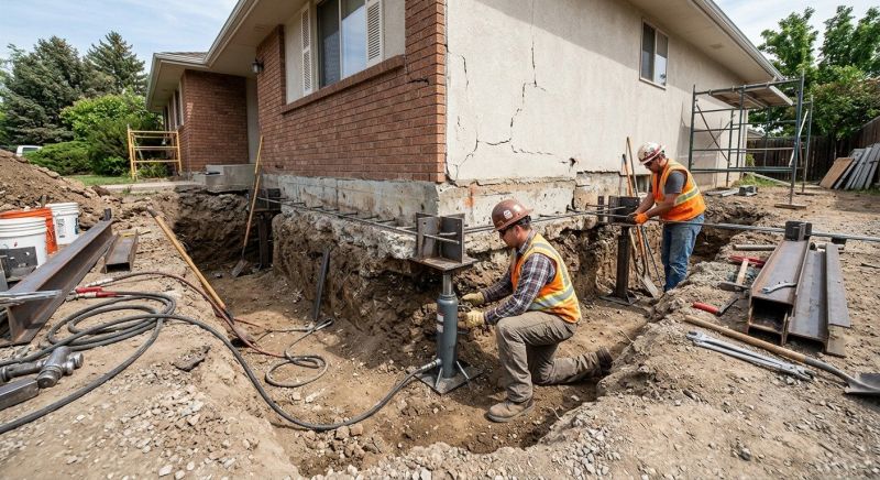 Foundation Structural Repair in Millcreek, UT