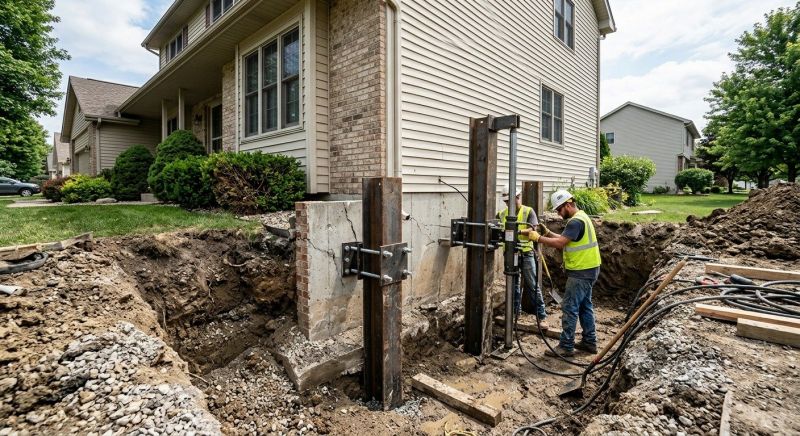 Foundation Underpinning in Draper, UT