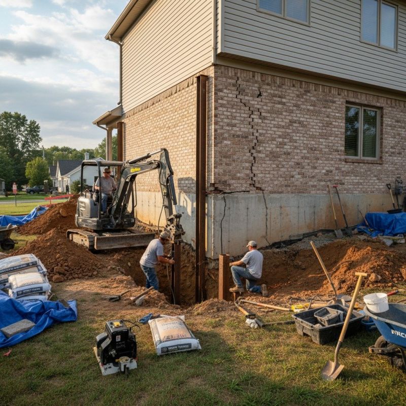 Home Foundation Repair in South Jordan, UT