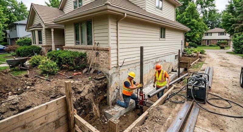 House Foundation Repair in Salt Lake City, UT