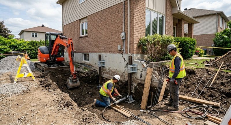 House Foundation Repair in South Jordan, UT