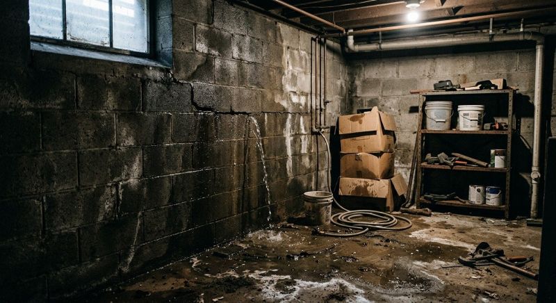 Leaking Foundation Repair in Draper, UT