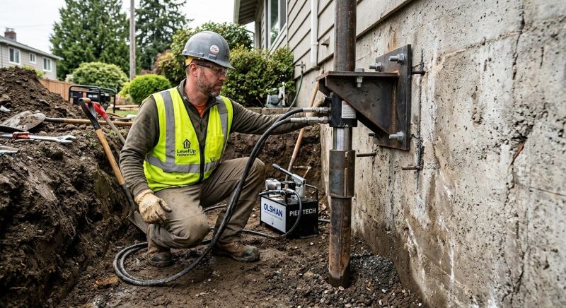 Settling Foundation Service in Alpine, UT