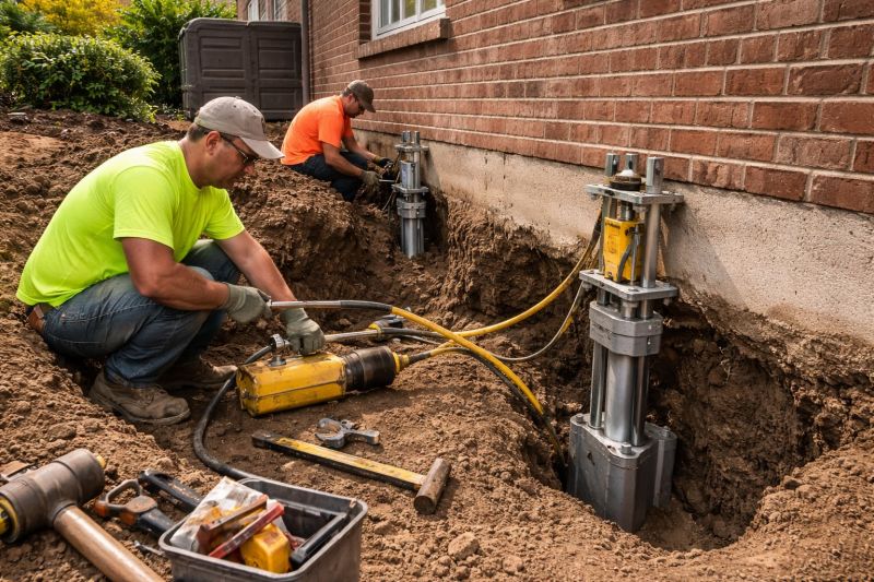 Settling Foundation Service in Draper, UT