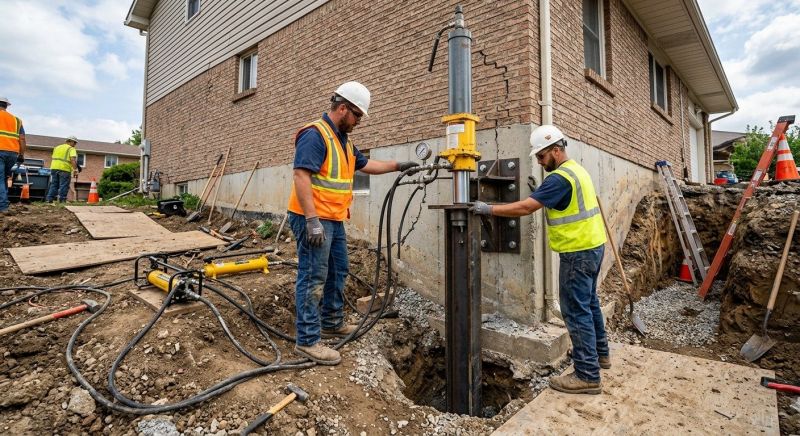 Settling Foundation Service in Midway, UT
