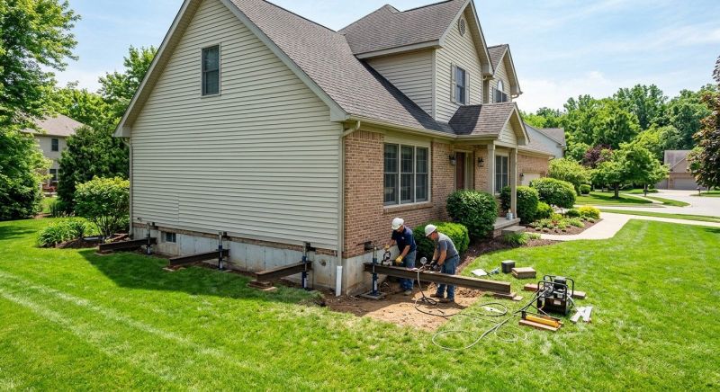 Settling Foundation Service in Midway, UT