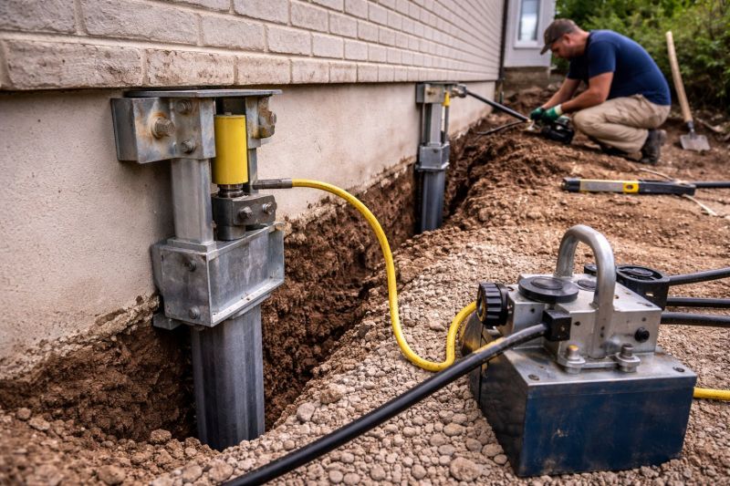 Sinking Foundation Repair in North Salt Lake, UT