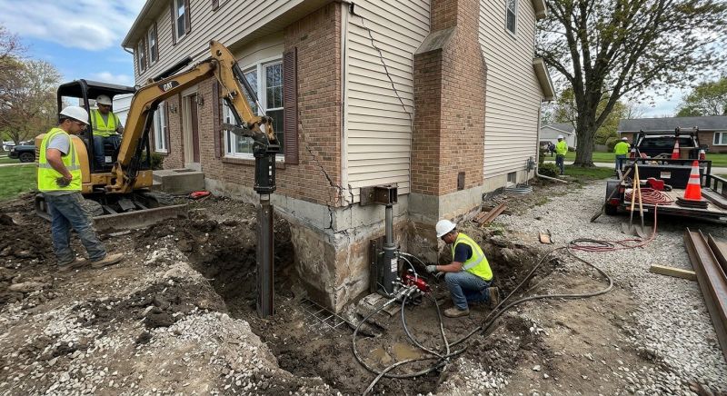 Sinking Foundation Repair in Orem, UT