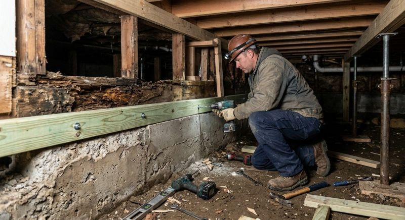 Sinking Foundation Repair in Tooele County, UT
