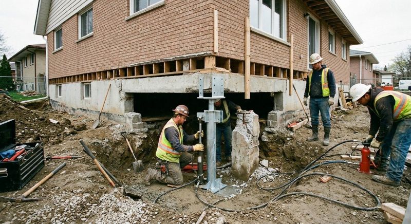 Structural Underpinning in Draper, UT